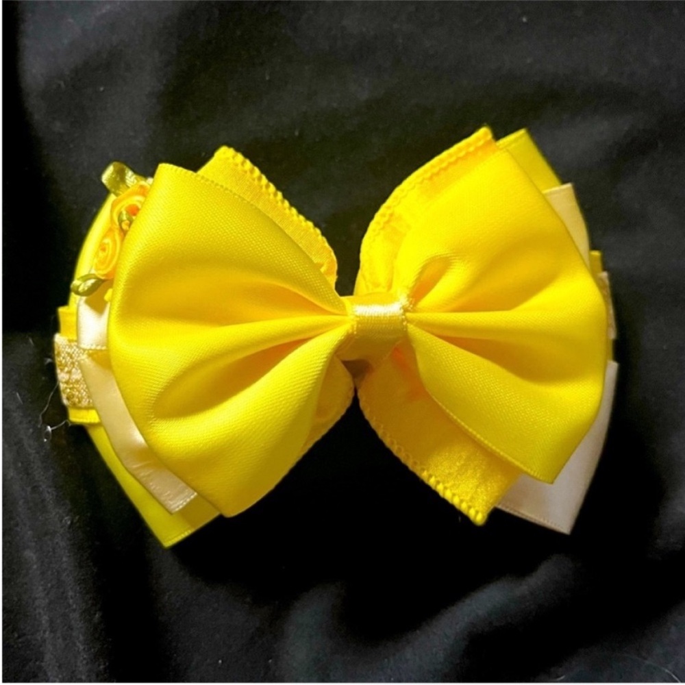 Disney Beauty & The Beast Belle Ballgown Inspired Bow